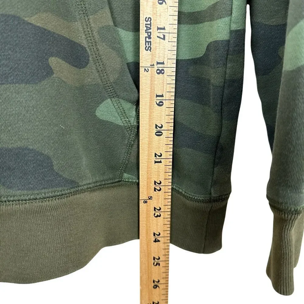 GAP Kids XXL Camo Hoodie Military Green Pullover Sweatshirt